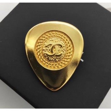 Chanel Brass Heart Brooch 33 2020 Collection CE01829
