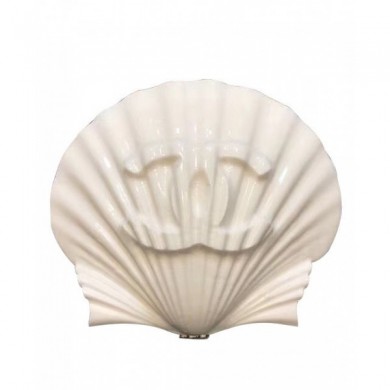 Chanel Shell Bag White CE02628