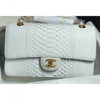 High Imitation Chanel Python Classic Flap Medium Bag A1112 55 CE01093