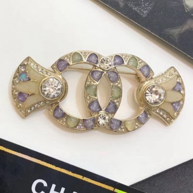 High Quality Replica Chanel Enamel CC Brooch AB1653 2019 Collection CE00744