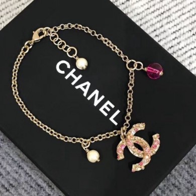 Replica Chanel Gradual CC Bracelet Pink 2019 Collection CE01167