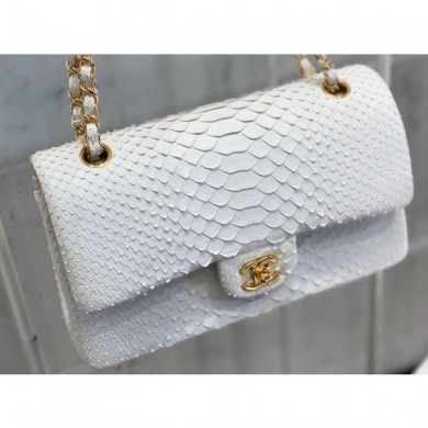 Replica Chanel Python Classic Flap Medium Bag A1112 11 CE00943
