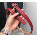 AAA 1:1 Chanel Width 2cm CC Logo Buckle Leather Belt Red Belt CE04365