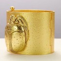 Chanel Beetle Cuff Bracelet AB1901 Gold 2019 Collection CE01584