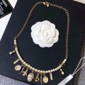 Chanel Bird Beetle Pendant Pearl Nacklace AB2131 2019 Collection CE02447