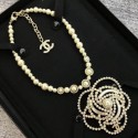 Chanel Camellia Pendant Necklace AB2306 2019 Collection CE03874