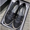 Chanel CC Filigree Espadrilles Black 2019 CE01053