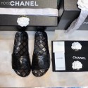 Chanel CC Logo Transparent PVC Shower Shoes Mules Slipper Sandals Black 2019 CE03219
