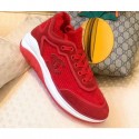 Chanel Fabric Suede Calfskin and TPU Sneakers G35202 Red 2019 CE00576