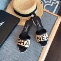 Chanel Heel 4.5cm Lambskin Mules G34871 apricot 2019 CE01927