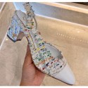 Chanel Heel 6.5cm Slingbacks G31318 Tweed 14 2020 CE03157