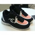 Chanel Lycra Sneakers G34765 Black/Nude Pink 2019 CE02971