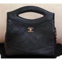 Chanel Mini Chanel 31 Shopping Clutch Bag Black 2019 CE01087
