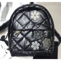 Chanel Mixed Fibers Cocoon Backpack Bag AS1025 Black 2019 CE02266