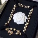 Chanel Pearl CC Long Necklace Multicolor 2019 Collection CE02893