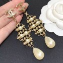 Chanel Pearl Chain Long Earrings 2020 Collection CE01900