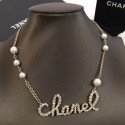 Chanel Pearl Letter Pendant Necklace 2019 Collection CE02321
