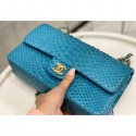 Chanel Python Classic Flap Medium Bag A1112 31 CE00558