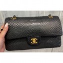 Chanel Python Classic Flap Medium Bag A1112 43 CE00848