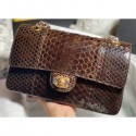 Chanel Python Classic Flap Medium Bag A1112 51 CE04162