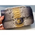 Chanel Python Classic Flap Small Bag A1116 10 CE02830