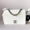 Chanel Quilted Flap Bag AS0574 White 2019 Collection CE03767