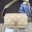 Chanel Quilted Leather 19 Belt Bag/Waist Bag Nude 2019 Collection CE01546