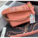 Chanel Samll CHANEL'S GABRIELLE Hobo Bag in Aged Calfskin AS0865 Pink 2020(Top Quality) Collection CE02507