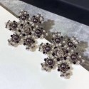 Chanel Snowflake Stud Earrings AB2208 Black 2019 Collection CE04276