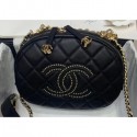 Chanel Studs CC Logo Camera Case Bag AS1511 Black 2020 CE02558
