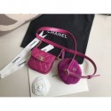 Chanel Waist Bag & Coin Purse AP0743 Fuchsia CE02235