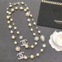 Copy Chanel Pearl Long Necklace AB2251 2019 Collection CE02724