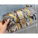 Copy Chanel Python Classic Flap Medium Bag A1112 17 CE03950