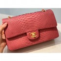 Copy Chanel Python Classic Flap Medium Bag A1112 63 CE04372