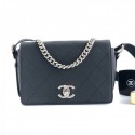 Fake Chanel Quilted Flap Bag AS0574 Black 2019 Collection CE03872