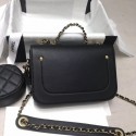 Fake Hot Chanel Calfskin Flap Bag and Coin Purse AS1094 02 Black 2019 Collection CE01046