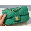 Fake Replica Chanel Python Classic Flap Small Bag A1116 15 CE02877