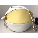 Fashion Chanel Beach Ball Bag AS0512 White/Yellow 2019 CE03106