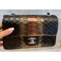 Hot Fake Chanel Python Classic Flap Small Bag A1116 05 CE03739