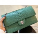 Hot Knockoff Chanel Python Classic Flap Medium Bag A1112 40 CE00693