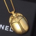 Imitation Chanel Beetle Necklace AB1905 Gold 2019 Collection CE01573