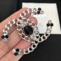 Imitation Chanel Silver CC Brooch 47 2020 Collection CE01357