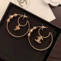 Imitation Chanel Stone Hoop Earrings AB3195 2019 Collection CE01183