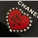 Imitation Fashion Chanel Coco Heart Brooch AB0930 Red/White/Black 2018 CE02335
