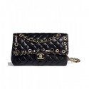 Knockoff Chanel Classic Handbag A01112 Black CE04269