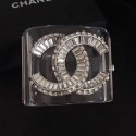 Knockoff Chanel Resin Crystal CC Cuff Bracelet 01 2019 Collection CE04074