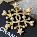 New Chanel Snowflake Brooch AB2343 2019 Collection CE00510