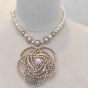 Replica Chanel Bloom Pendant Necklace AB2306 2019 Collection CE01438