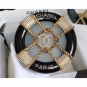 Replica Chanel Chain Resin/Strass Minaudiere Bag A94672 Black 2018 CE02219