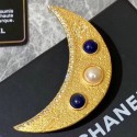 Replica Chanel Moon Brooch AB1612 Gold 2019 Collection CE00842